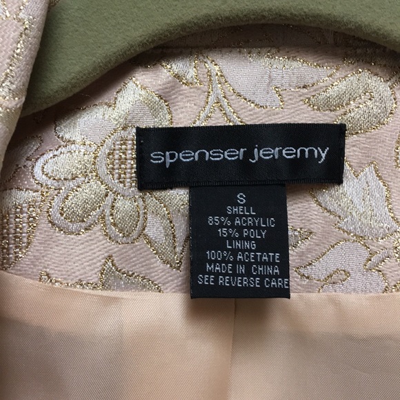 Peach Floral Blazer - Picture 2 of 4